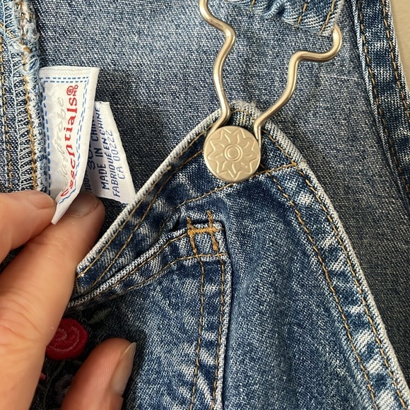 Y2K Jean Overalls - Picture 3 of 4